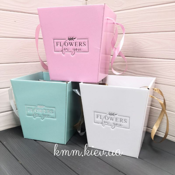 Трапеція флористична Flowers for you 200х180мм (XL) в асортименті - Тіффані