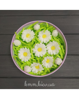 Капелюшна коробка низька Лаванда D16 висота 6см-foto2