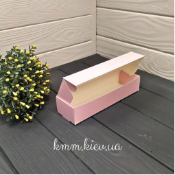 Коробка вузька Рожева 190х57х38мм-foto2