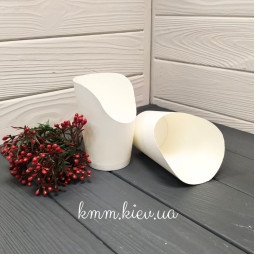 Склянка для снеків Білий 400мл