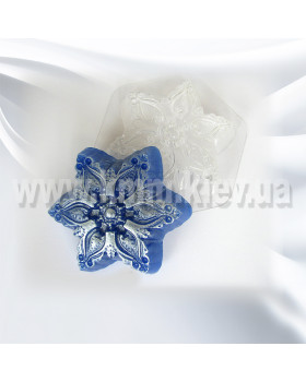 Пластикова форма Сніжинка 2