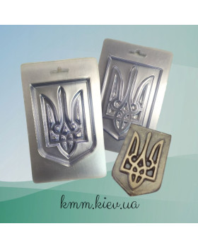 Пластиковая форма для шоколада Герб Украины
