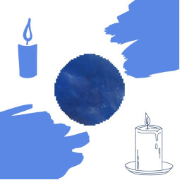Барвник для свічок Блакитний органорозчинний сухий - 10г