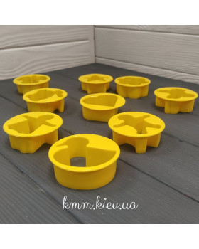 Вирубка кругла Асорті (формочка для вирізки) 9шт.-foto2