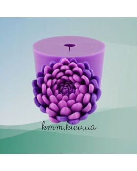 Силіконова форма люкс Астра пишна розкрита 3D