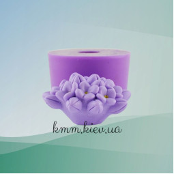 Силиконовая форма люкс Сирень пучок большой 3D-foto2