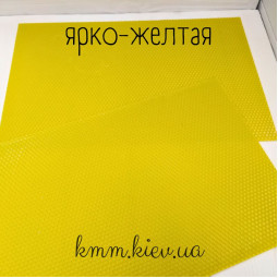 Вощина натуральна Яскраво-жовта та Яскраво-блакитна 410х260мм - Яскраво-блакитний-foto3