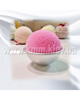 Алюмінієва форма для бомбочок Сфера велика Д65мм