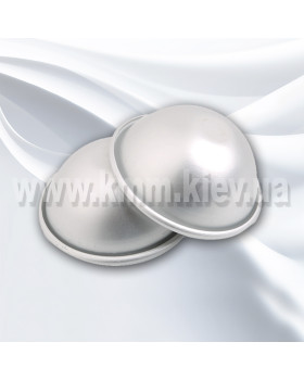 Алюмінієва форма для бомбочок Сфера середня Д55мм Алюмінієва форма для бомбочок Сфера середня Д55мм