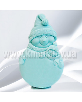 Силіконова форма люкс Сніговики Макарун-foto2