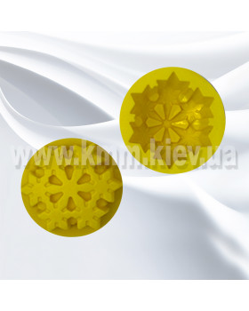Силиконовая форма Снежинка 2-foto2