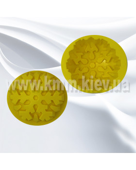 Силіконова форма Сніжинка 3-foto2