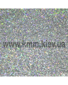 Глиттер Серебрянный голографический - 5г