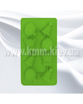 Силіконовий планшет Новий Рік розмір в асортименті - 21,5х 12х 2,2