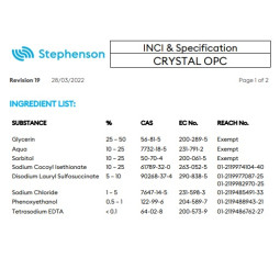 Кремообразная основа для мыла CRYSTAL OPC (Англия) - 100г-foto2