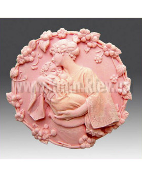 Силіконова форма люкс Мама та малюк 2D