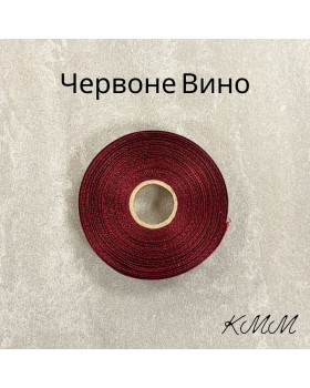 Стрічка атласна 12мм колір в асортименті (1м, рулон 23м) - рулон, Салатовий-foto10