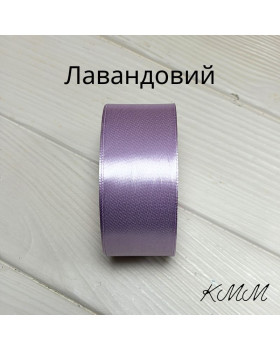 Стрічка атласна 40мм, рулон (23м) - Чорний-foto2