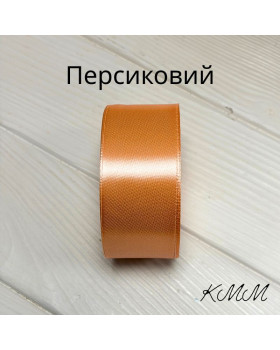 Стрічка атласна 40мм, рулон (23м) - Чорний-foto8
