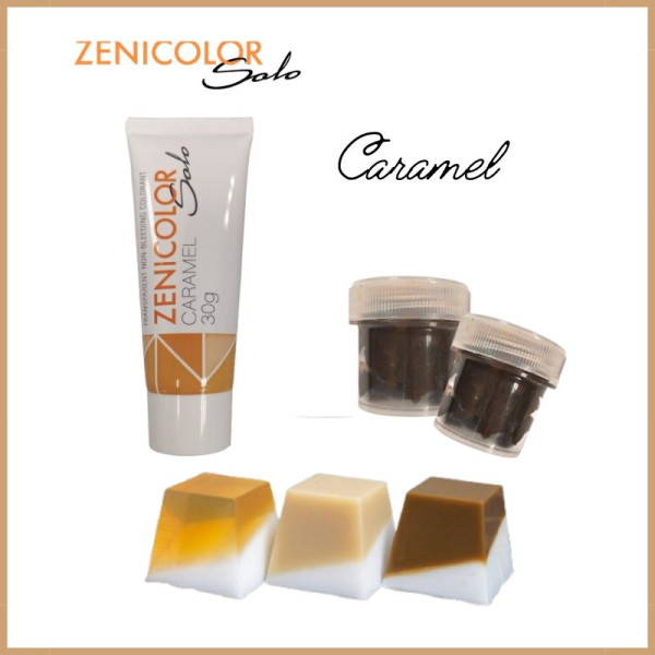 Пігмент Карамель (світло-коричневий) ZeniColor Solo Словаччина - 5г
