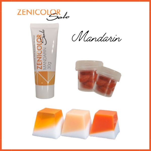 Пігмент Мандарин (помаранчевий) ZeniColor Solo Словаччина - 5г