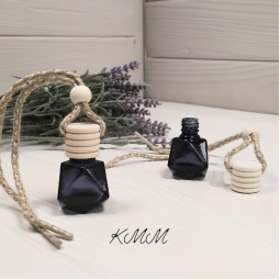 Флакон Горный хрусталь для ароматизатора в авто стеклянный  8мл