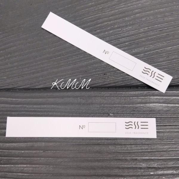 Блоттер паперовий 110ммХ15мм ESSE (для тестування парфумерії) -20 шт.