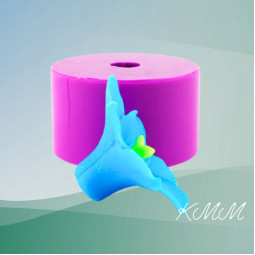 Силіконова форма 3D Дзвіночок квітка розкритий бутон-foto3