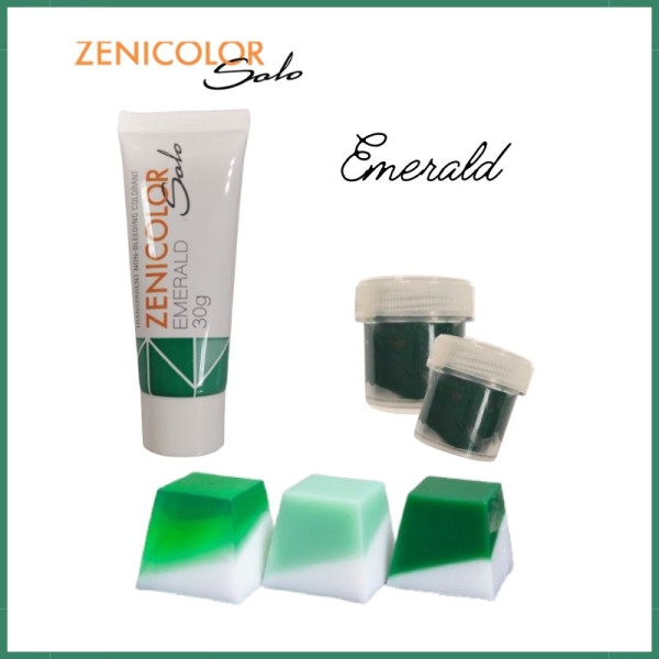 Пігмент Смарагд (благородний зелений) ZeniColor Solo Словаччина - 5г