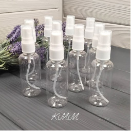 ГУРТ Флакон ПЕТ з розпилювачем  - 50мл - 10шт