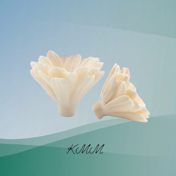 Силіконова форма люкс Ромашка у бутоні Велика 3D