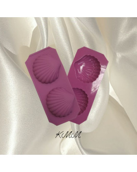 Силиконовая форма Ракушки 2шт.