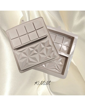 Силіконова форма планшет 2 шоколадки