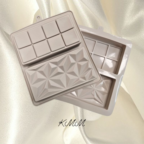 Силіконова форма планшет 2 шоколадки