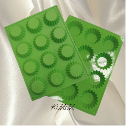 Силиконовая форма планшет Маффин  (тарталетка, кекс)  12 шт.