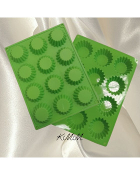 Силіконова форма планшет Мафін (тарталетка, кекс) 12 шт. Силіконова форма планшет Мафін (тарталетка, кекс) 12 шт.