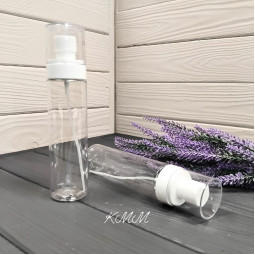  Флакон пластиковий Герда прозорий зі спреєм - 150мл