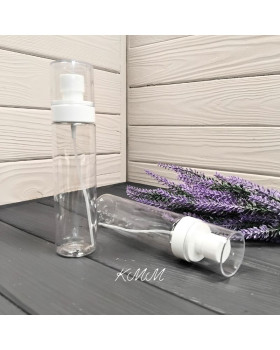  Флакон пластиковий Герда прозорий зі спреєм - 150мл