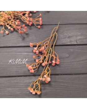 Гипсофила розовая силиконовая 7 насадок - ветка