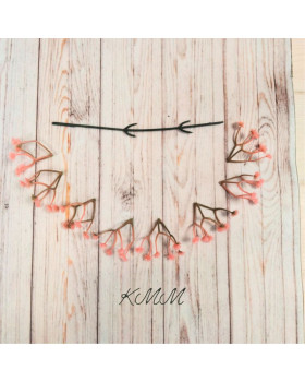 Гіпсофіла дрібна Рожево-малинова декоративна - гілка-foto2