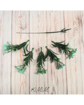 Кашка 2 з колючим листом декоративна - Жовтий (яєчний)-foto2