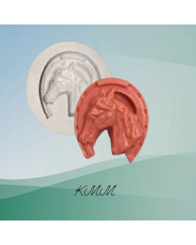 Силіконовий Молд-міні Кінь з підковою