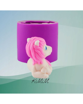 Силіконова форма люкс 3D Конячка Сонечко-foto2