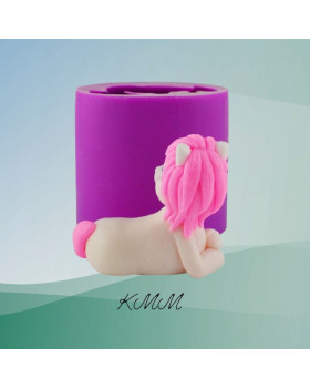 Силіконова форма люкс 3D Конячка Сонечко-foto3