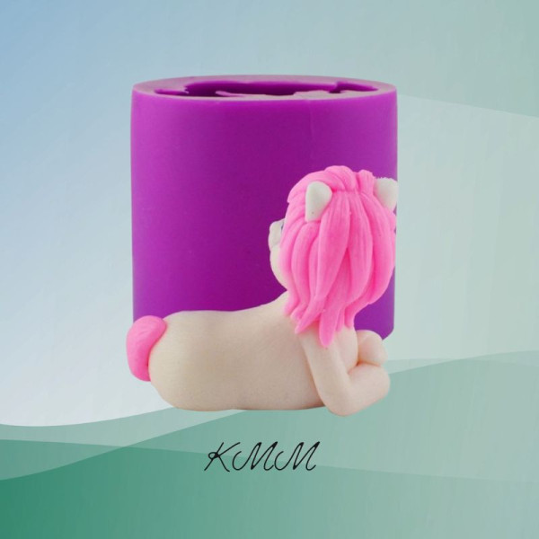 Силіконова форма люкс 3D Конячка Сонечко