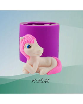 Силіконова форма люкс 3D Конячка Сонечко-foto4