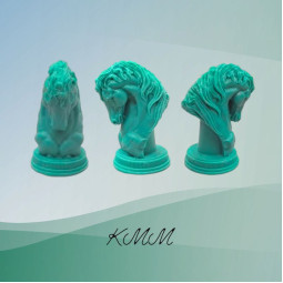 Силиконовая форма люкс 3D Конь (голова коня)-foto2