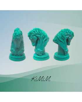 Силіконова форма люкс 3D Кінь (голова коня)-foto2