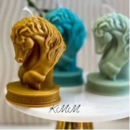 Силиконовая форма люкс 3D Конь (голова коня)-foto5