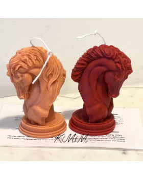 Силіконова форма люкс 3D Кінь (голова коня)-foto4